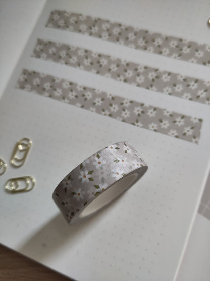 Washi Tape - Daisy Gray