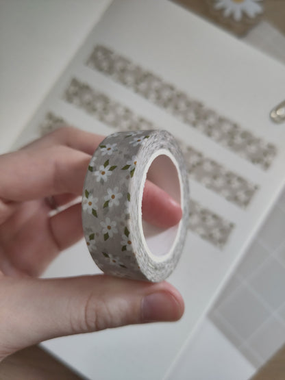 Washi Tape - Daisy Gray