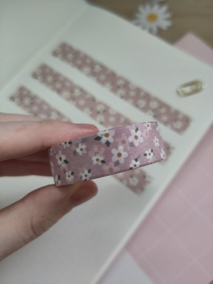 Washi Tape - Daisy Pink