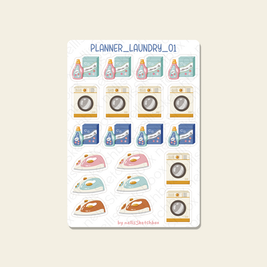 Planner Stickers - Laundry_01