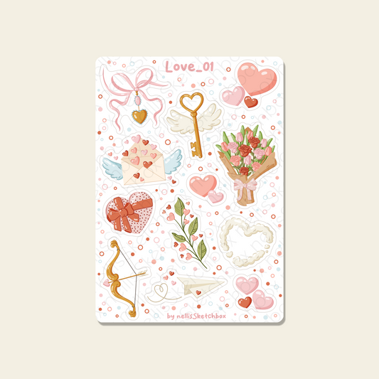 Sticker Sheet - Love_01