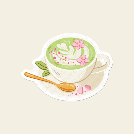 Vinyl Sticker - Matcha