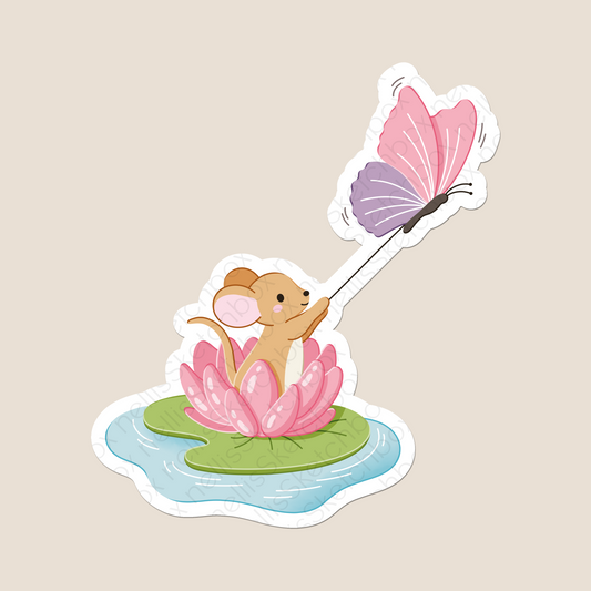 Vinyl Sticker - Mouse