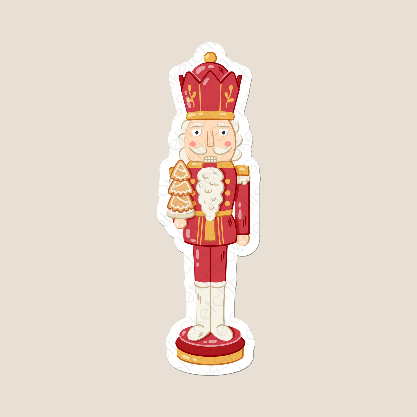 Vinyl Sticker - Nutcracker
