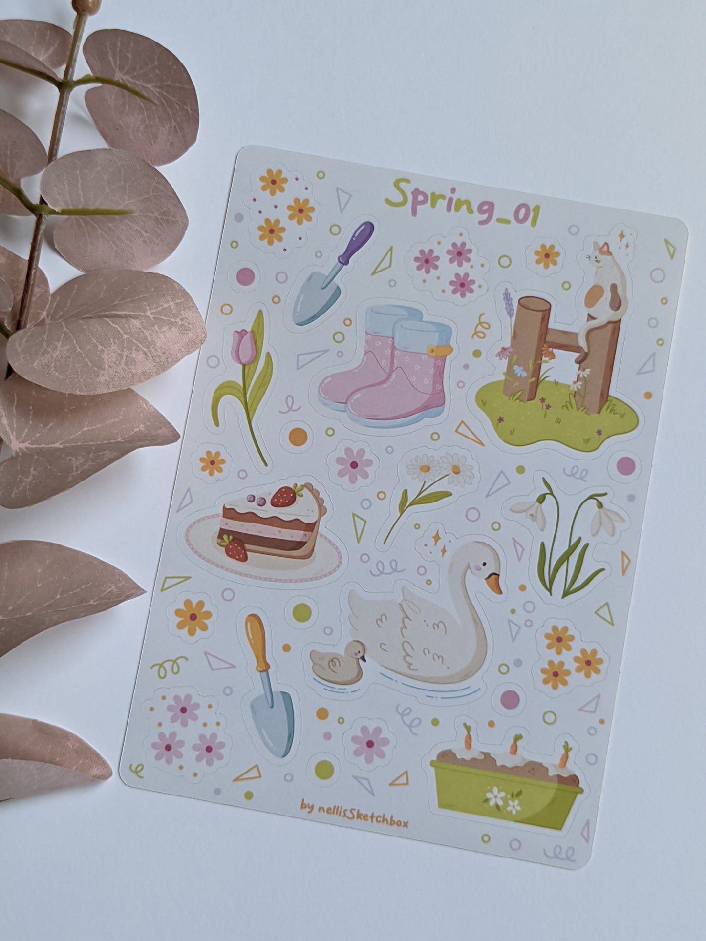 Sticker Sheet - Spring_01