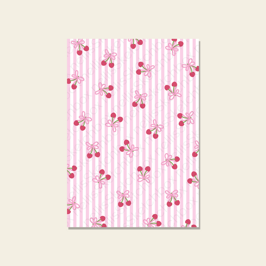 ScrapbookPaper - Cherries