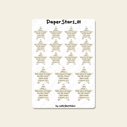 Sticker Sheet - PaperStars_01