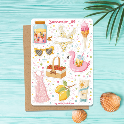 Sticker Sheet - Summer_02