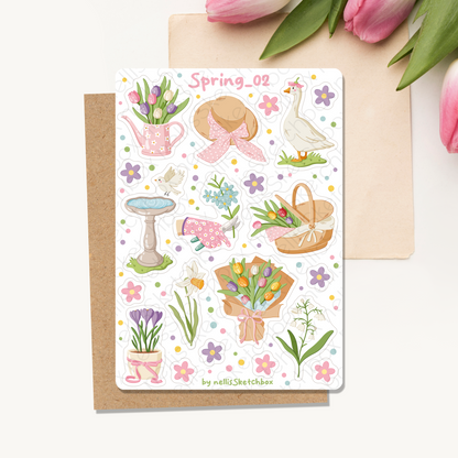 Sticker Sheet - Spring_02