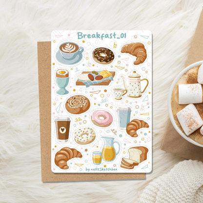 Sticker Sheet - Breakfast_01