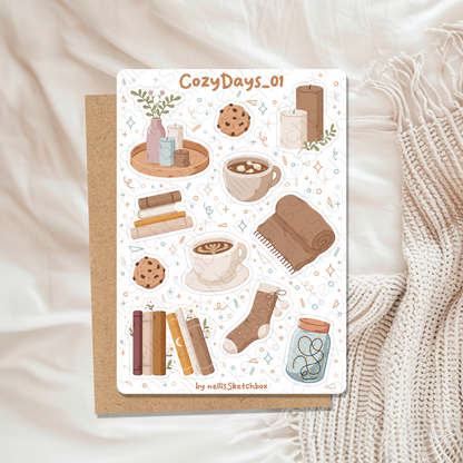 Sticker Sheet - CozyDays_01