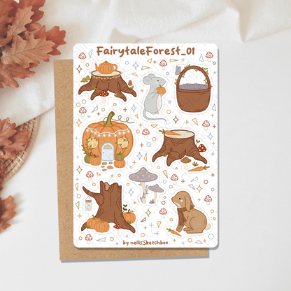 Sticker Sheet - FairytaleForest_01
