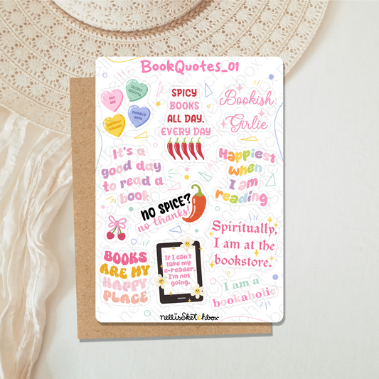 Sticker Sheet - BookQuotes_01