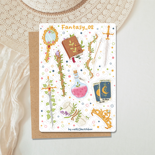 Sticker Sheet - Fantasy_02