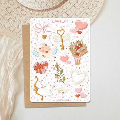 Sticker Sheet - Love_01