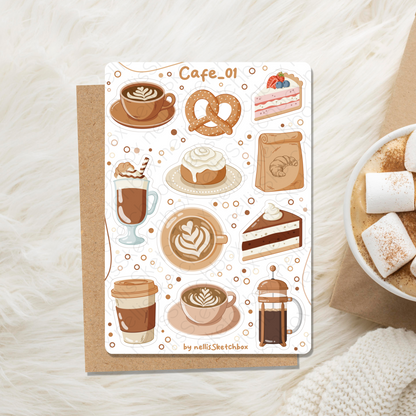 Sticker Sheet - Cafe_01