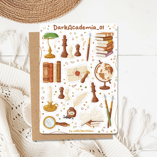 Sticker Sheet - DarkAcademia_01