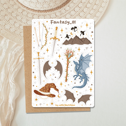 Sticker Sheet - Fantasy_01