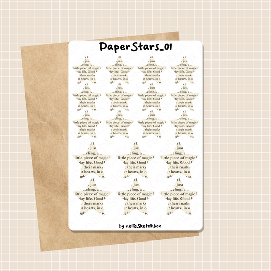 Sticker Sheet - PaperStars_01