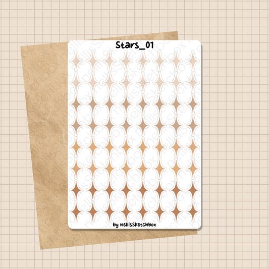 Sticker Sheet - Stars_01