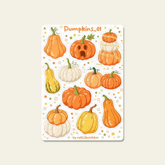 Sticker Sheet - Pumpkins_01
