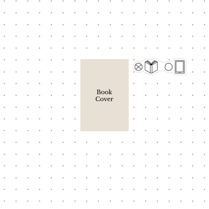 Sticker Sheet - Ereader&Book_01