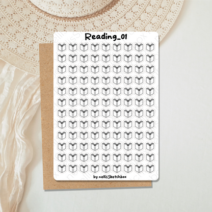 Sticker Sheet Bundle - Reading