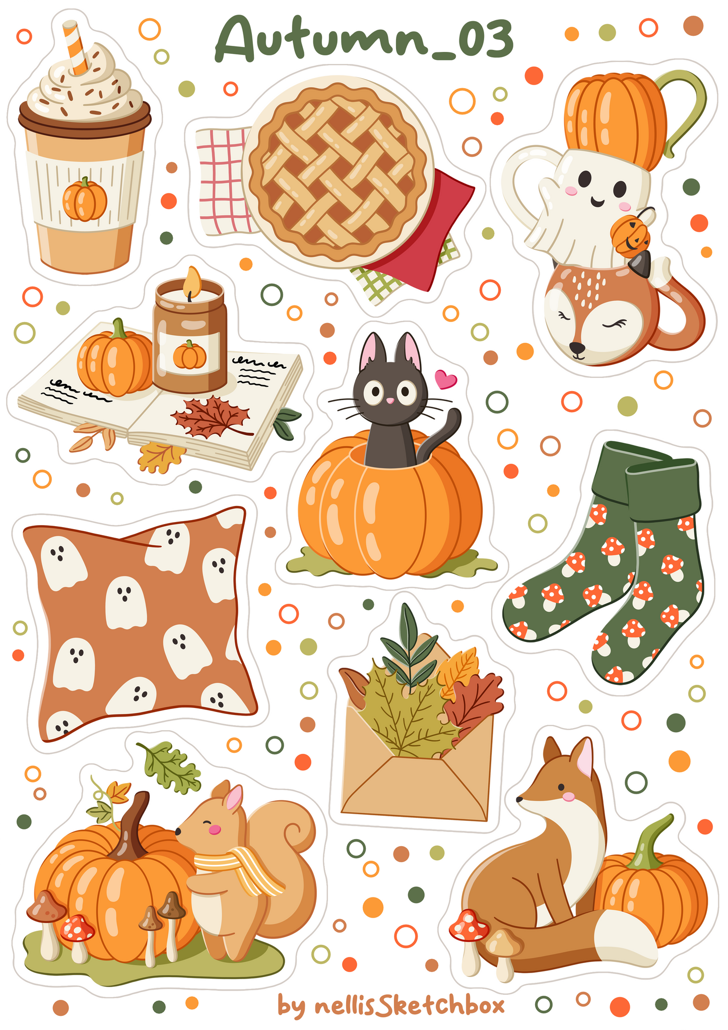 Sticker Sheet Bundle - Autumn