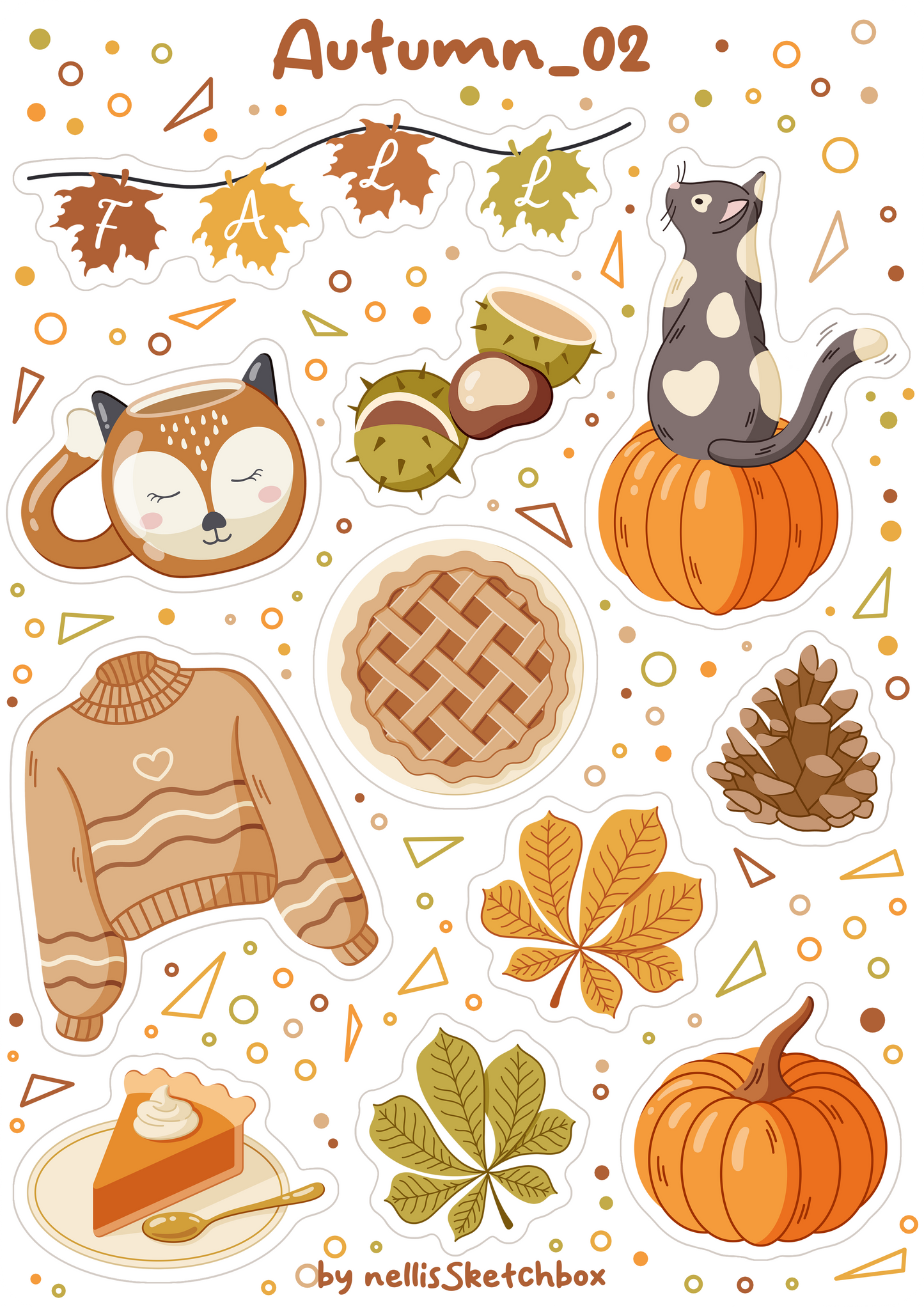 Sticker Sheet Bundle - Autumn