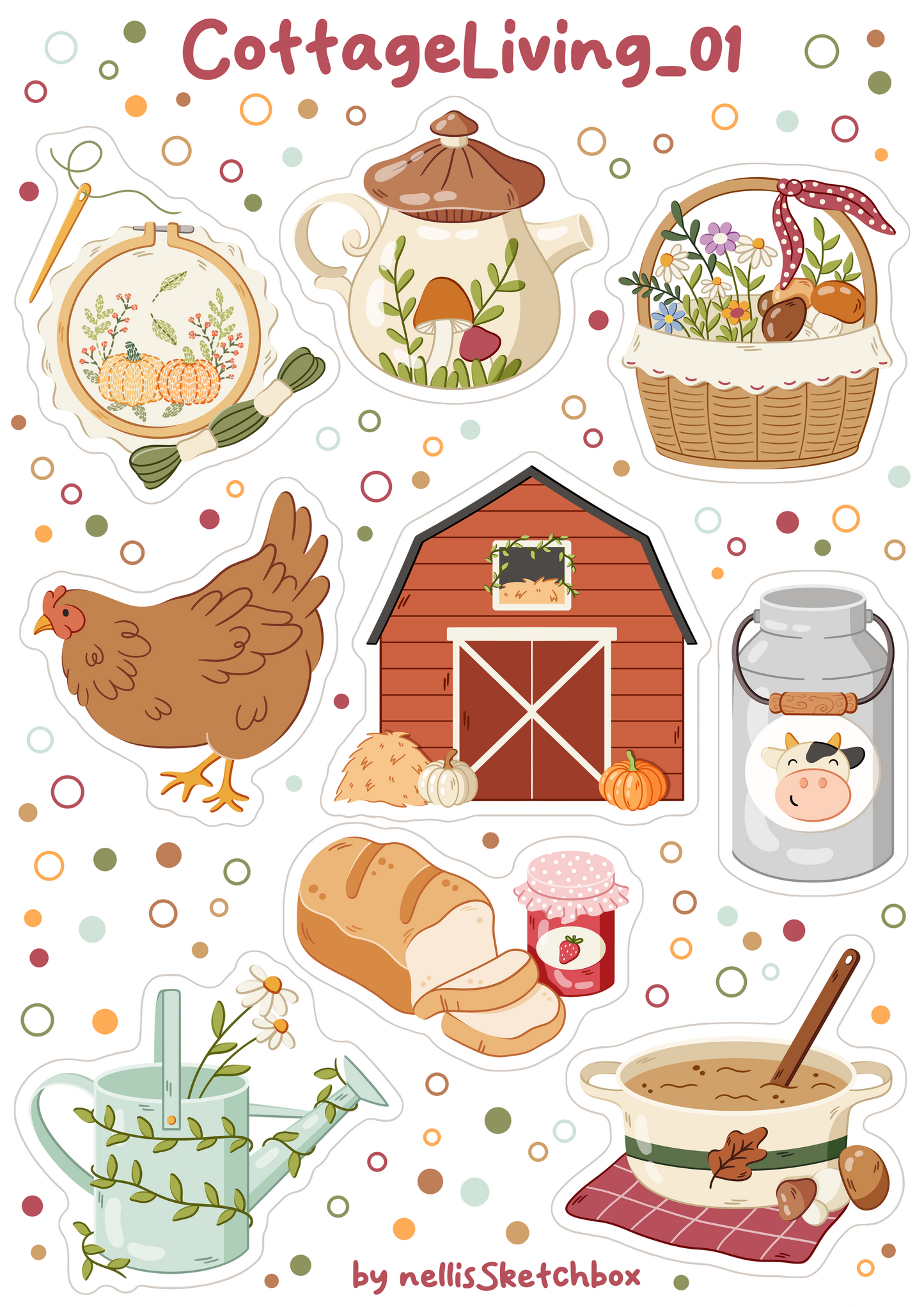 Sticker Sheet Bundle - Autumn