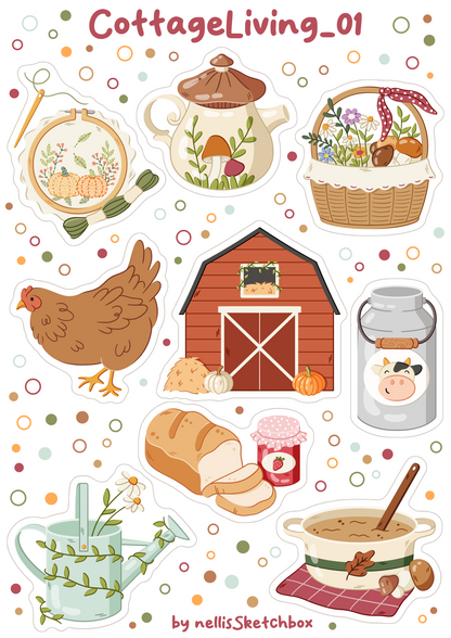 Sticker Sheet Bundle - Autumn
