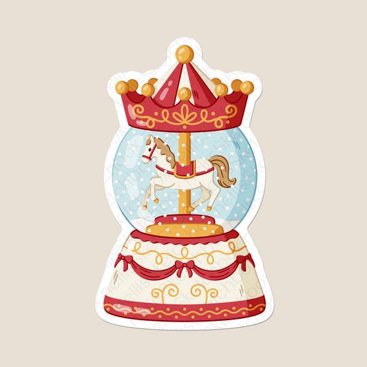 Vinyl Sticker - SnowGlobe