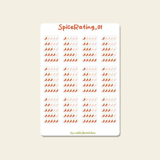 Sticker Sheet - SpiceRating_01