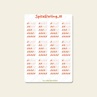 Sticker Sheet - SpiceRating_01