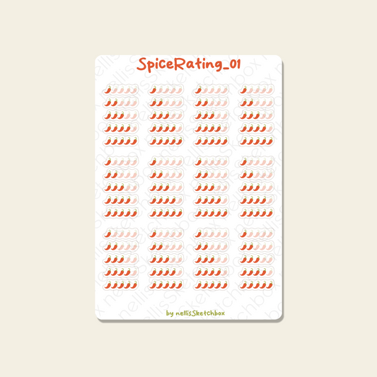 Sticker Sheet - SpiceRating_01
