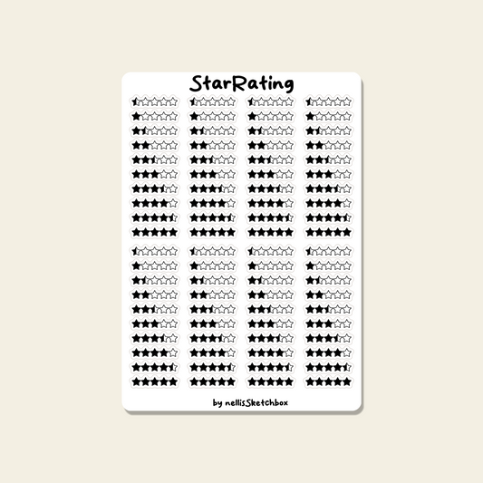 Sticker Sheet - StarRating