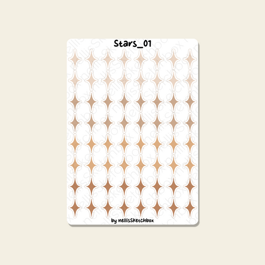 Sticker Sheet - Stars_01