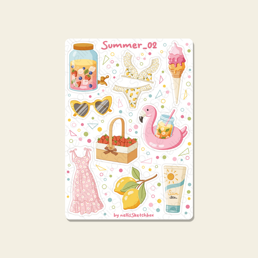 Sticker Sheet - Summer_02