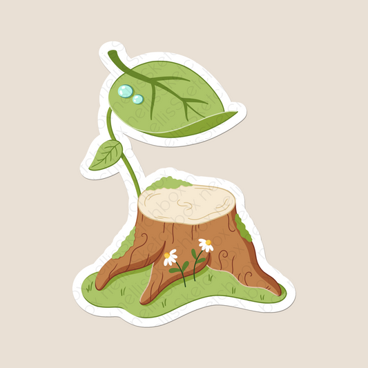 Vinyl Sticker - TreeTrunk