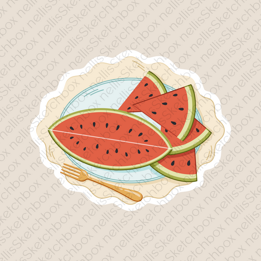 Vinyl Sticker - Watermelon