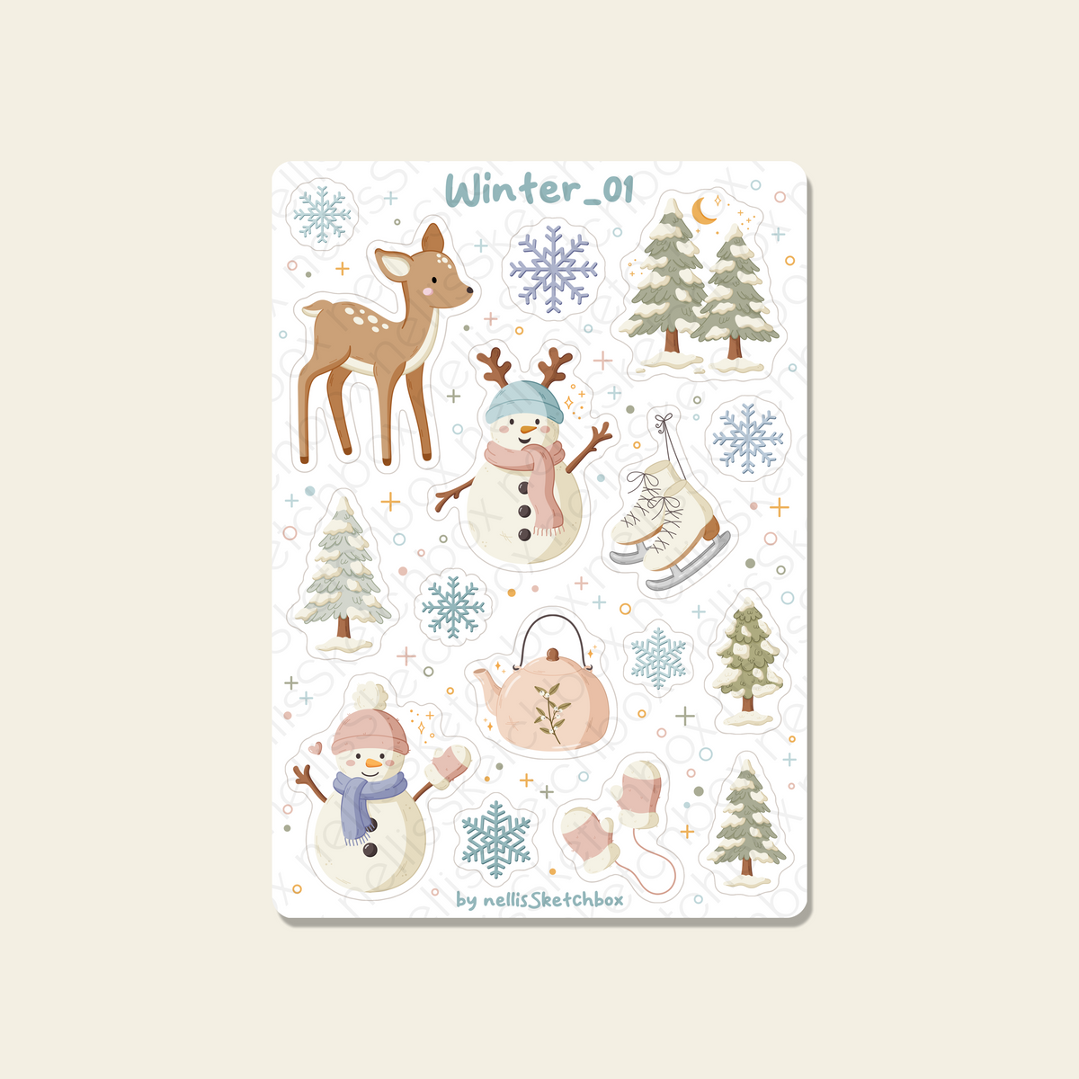 Sticker Sheet - Winter_01